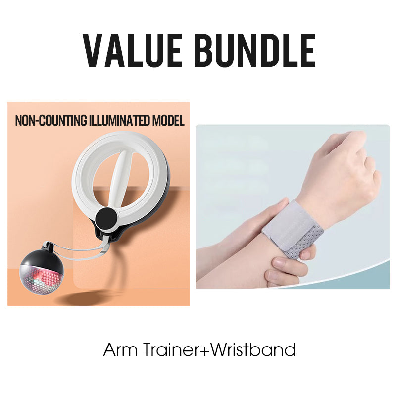 !!!⏰360° Hand Crank Arm & Forearm Trainer with Smart Counter