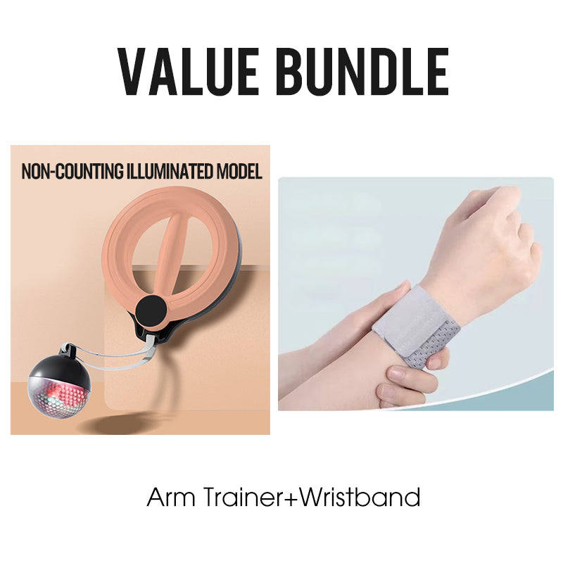 !!!⏰360° Hand Crank Arm & Forearm Trainer with Smart Counter