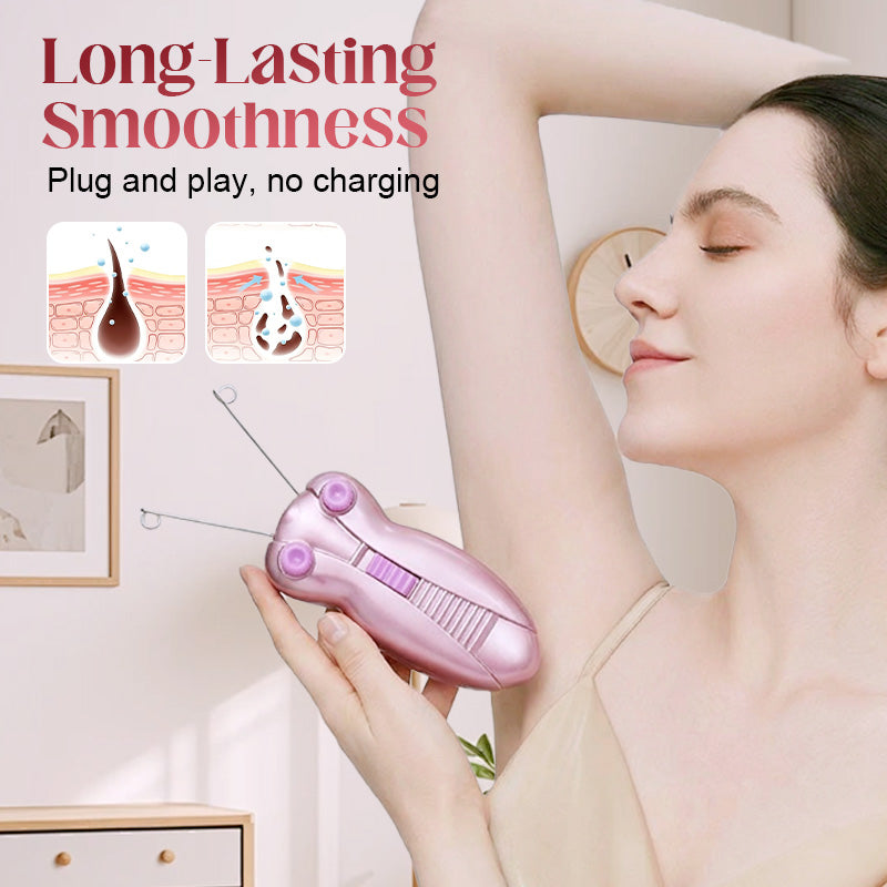 Electric Cotton Thread Facial Hair Remover