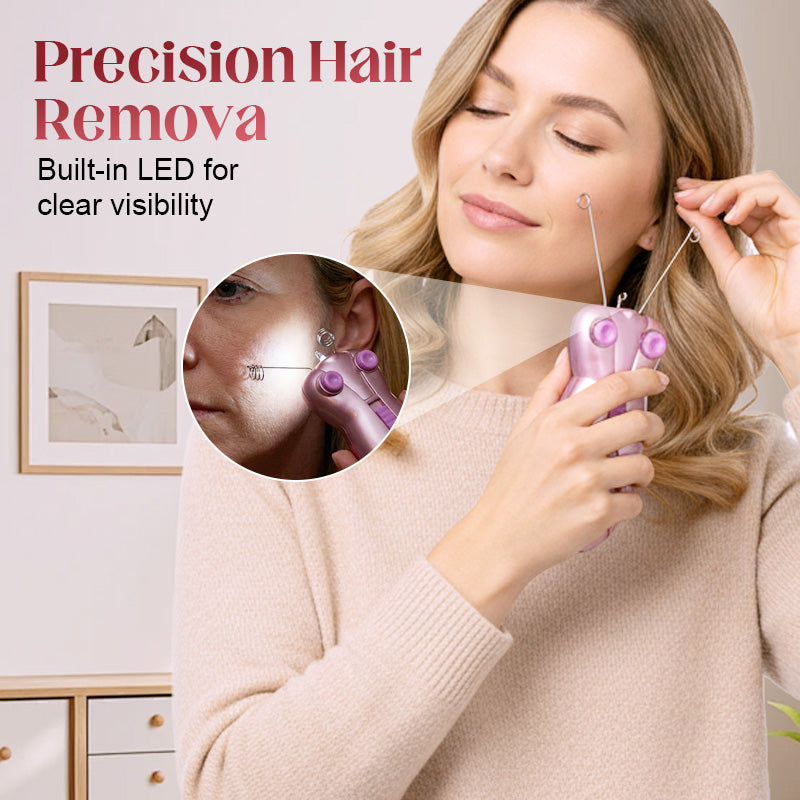 Electric Cotton Thread Facial Hair Remover
