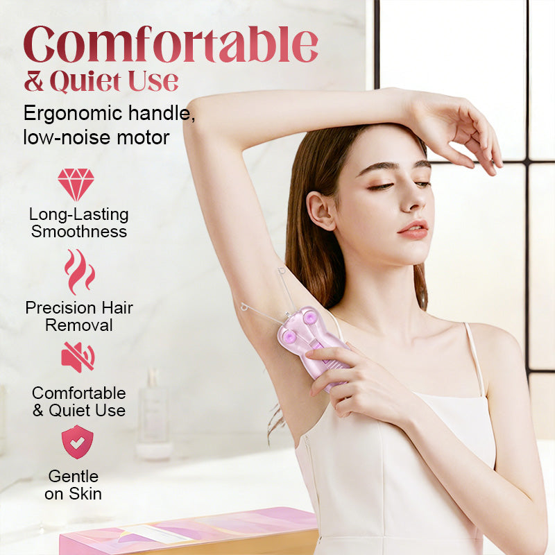 Electric Cotton Thread Facial Hair Remover