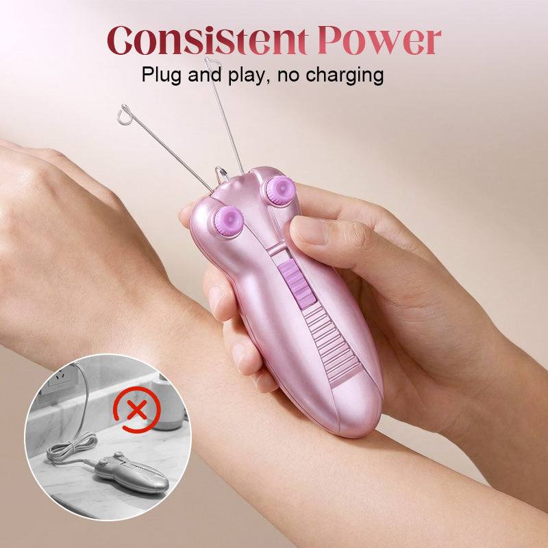 Electric Cotton Thread Facial Hair Remover