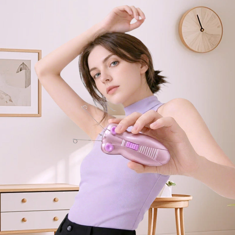 Electric Cotton Thread Facial Hair Remover